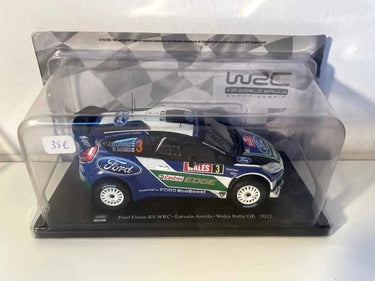 Ford Fiesta RS WRC - rallye de Grande-Bretagne (pays de Galles) (échelle 1/24ème) Bernard Miniatures
