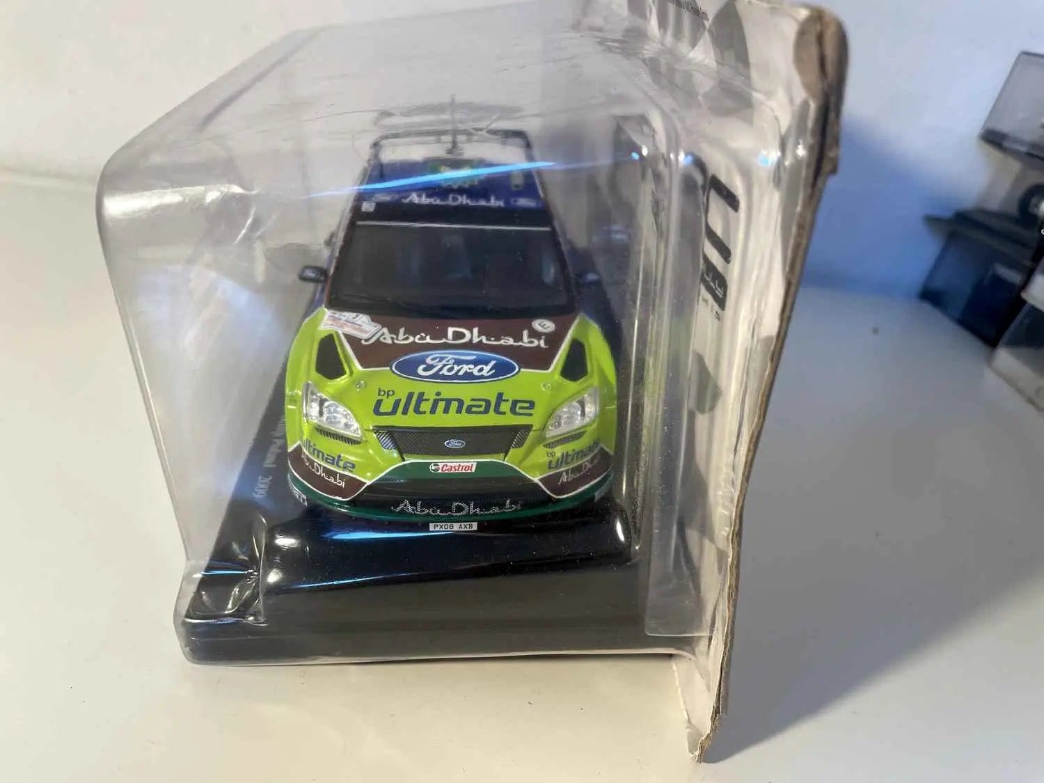 Ford Focus RS WRC 09 - rallye de Pologne 2009 (échelle 1/24ème) Bernard Miniatures