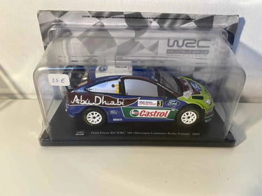 Ford Focus RS WRC 09 - rallye de Pologne 2009 (échelle 1/24ème) Bernard Miniatures