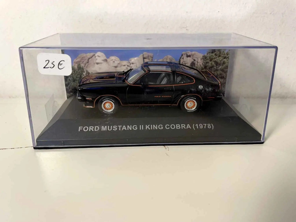 Ford Mustang 2 King Cobra noire de 1978 (voiture américaine) Bernard Miniatures