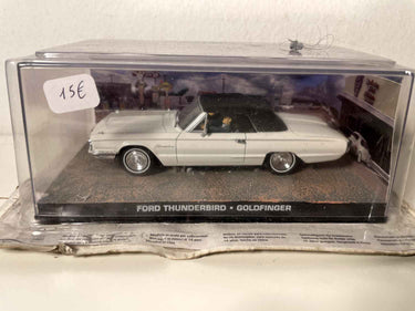 Ford Thunderbird blanche JAMES BOND - GOLDFINGER Bernard Miniatures