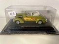 Ford V8 convertible verte de 1937 (voiture américaine) Bernard Miniatures