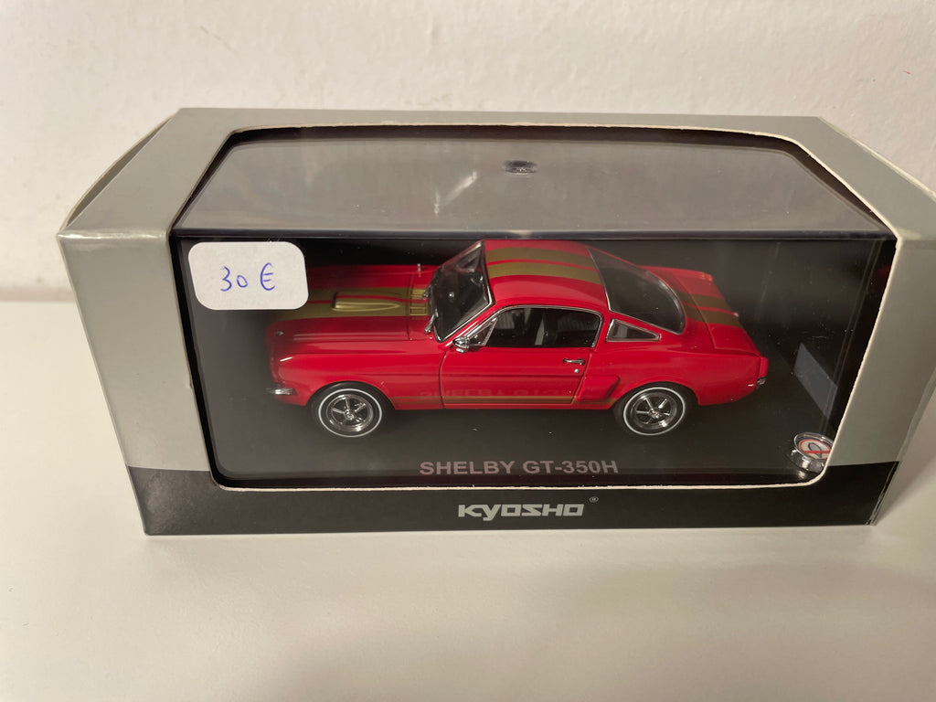 Shelby GT-350H rout a gëll vun 1966 - KYOSHO (amerikanescht Auto)