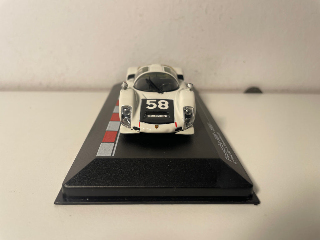 Porsche 906 White and Black Number 58 - 24 Hours of Le Mans 1966