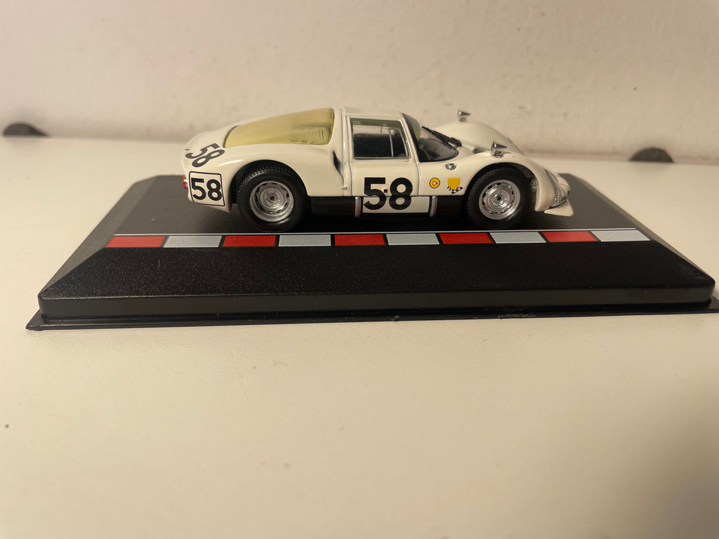 Porsche 906 White and Black Number 58 - 24 Hours of Le Mans 1966