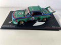 BMW 3.5 CLS verde, rojo y azul número 43 - 24 horas de Le Mans de 1976