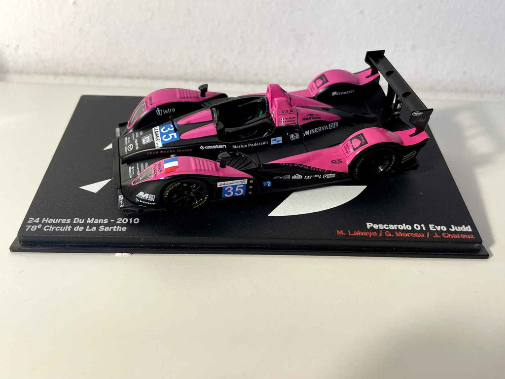 Pescarolo 01 Evo Judd lila und schwarz Nummer 35 - 24 Stunden von Le Mans 2010