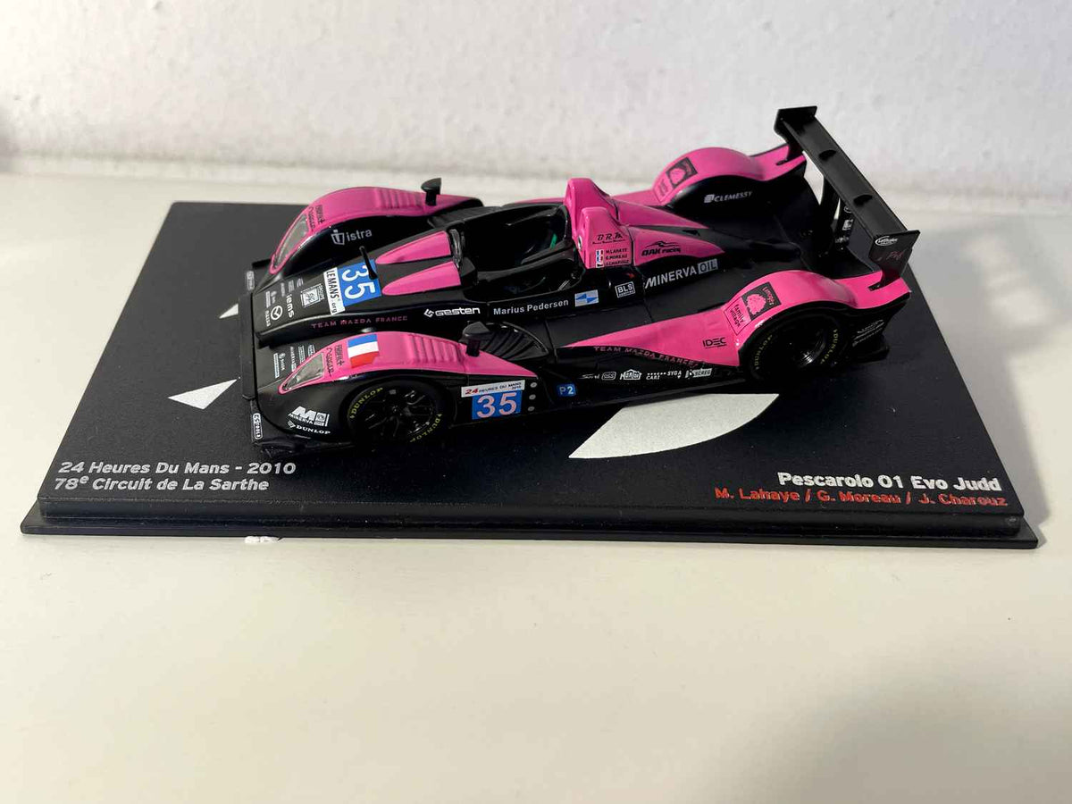 Pescarolo 01 Evo Judd lila und schwarz Nummer 35 - 24 Stunden von Le Mans 2010