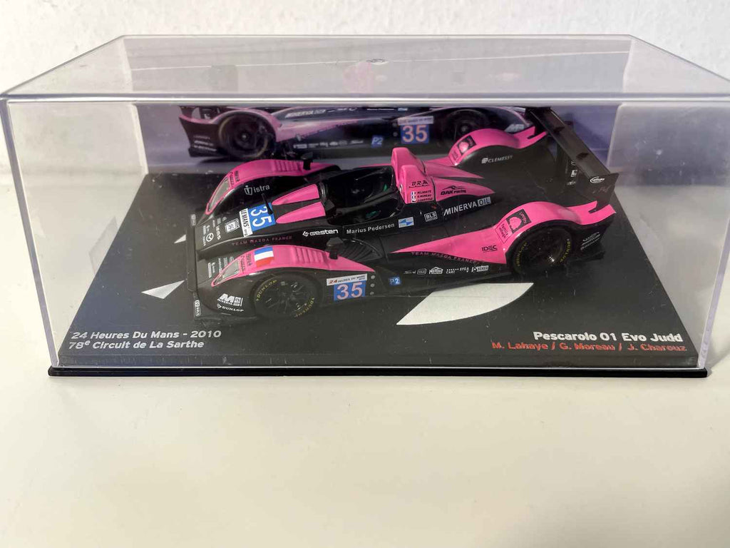 Pescarolo 01 Evo Judd lila und schwarz Nummer 35 - 24 Stunden von Le Mans 2010
