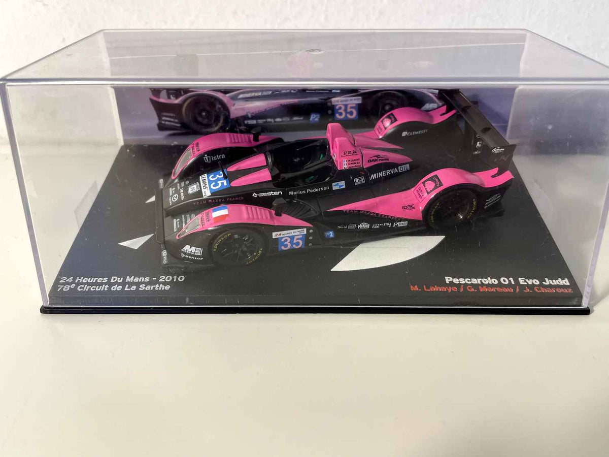 Pescarolo 01 Evo Judd lila und schwarz Nummer 35 - 24 Stunden von Le Mans 2010