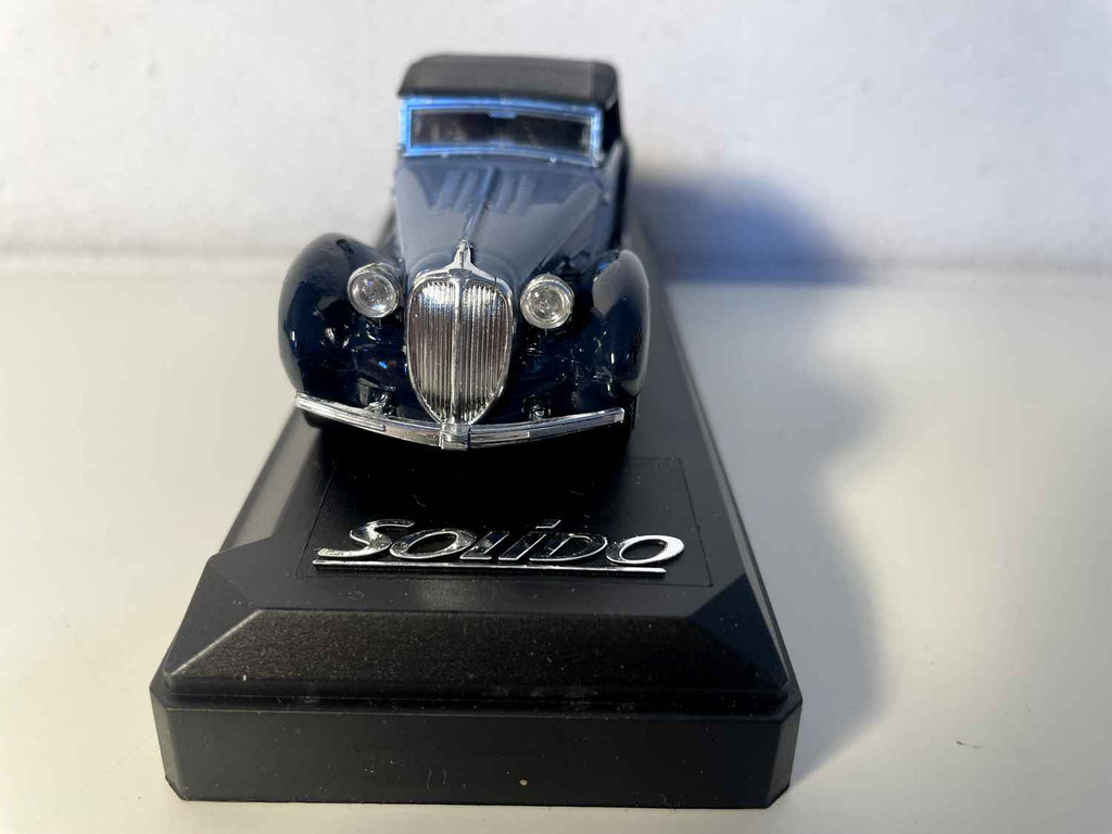 Delahaye 135 M tetto blu e nero (Riferimento Solido 4048)