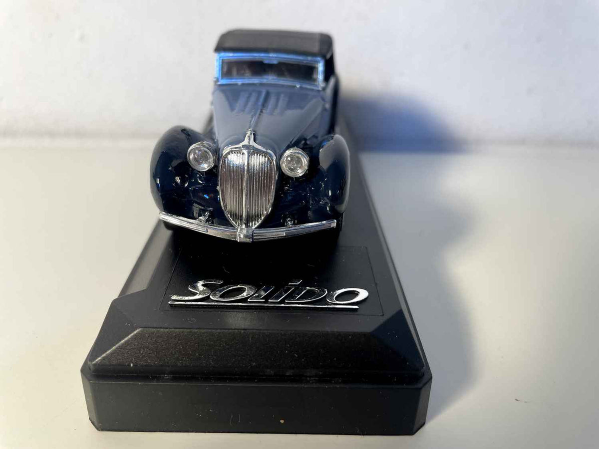 Delahaye 135 M tetto blu e nero (Riferimento Solido 4048)