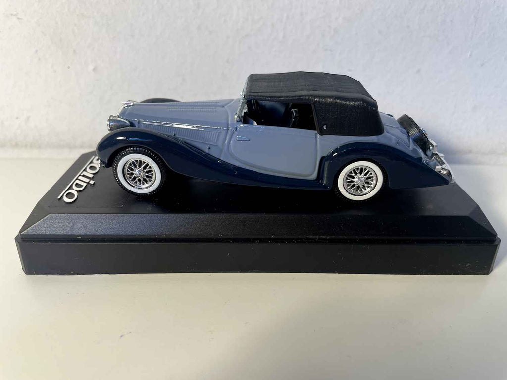 Delahaye 135 M tetto blu e nero (Riferimento Solido 4048)