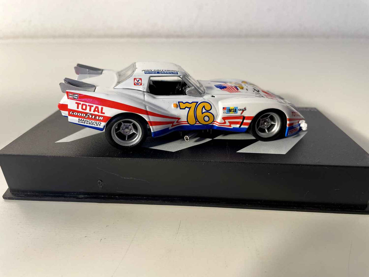 Chevrolet Corvette Stingray white number 76 - 24 Hours of Le Mans 1976