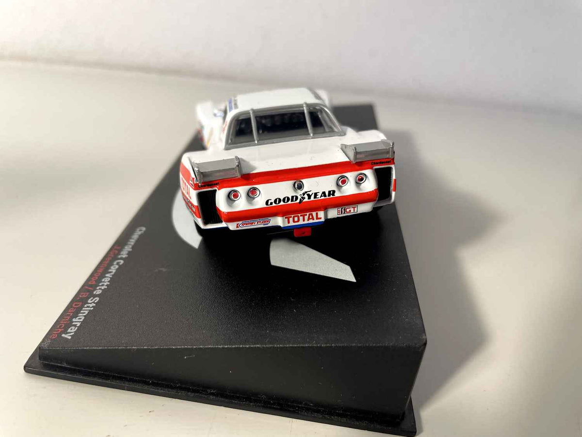 Chevrolet Corvette Stingray white number 76 - 24 Hours of Le Mans 1976