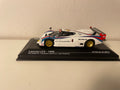 Lancia LC2 White, Blue und Rote Nummer 4 (24 Stunden von Le Mans im Jahr 1985)