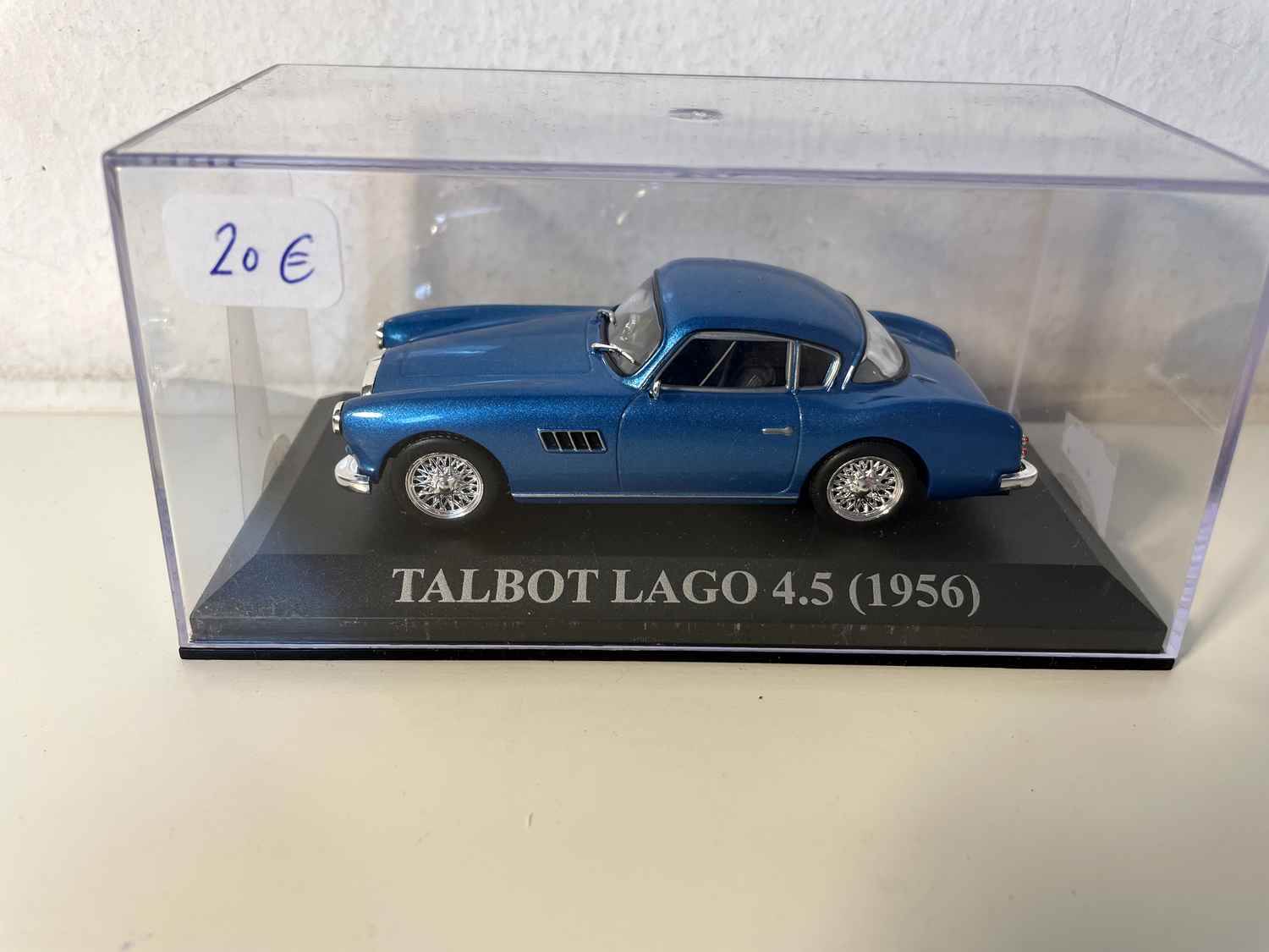 Talbot Lago 4.5 blue from 1956