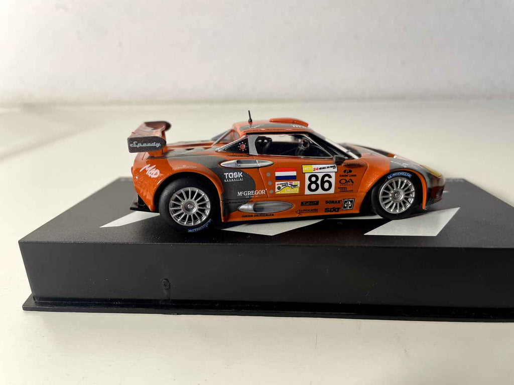 Spyker C8 Spyder GT2-R marrone e grigia numero 86 - 24 ore di Le Mans 2007