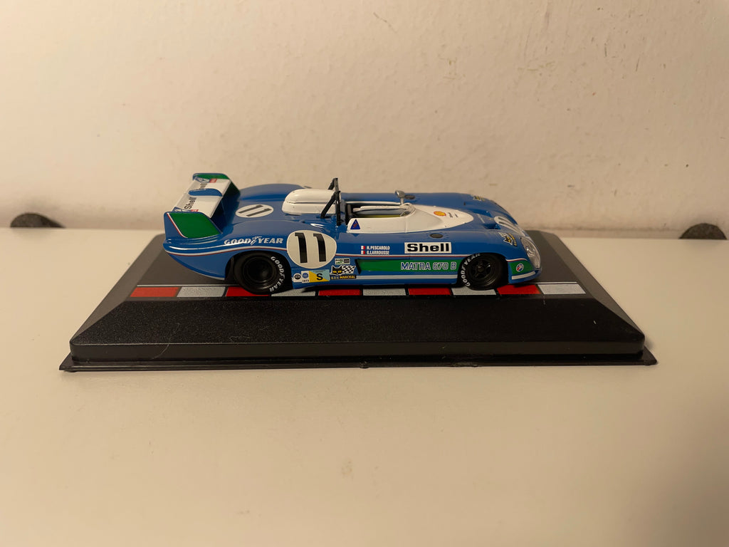 Matra 670B blau und weiß Nummer 11 - 24 Stunden von Le Mans 1973