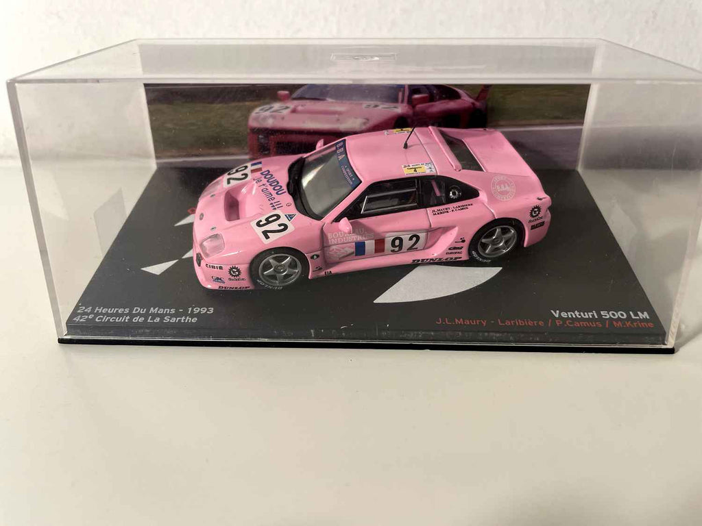 Venturi 500 LM różowy numer 92 - 24 godziny Le Mans 1993