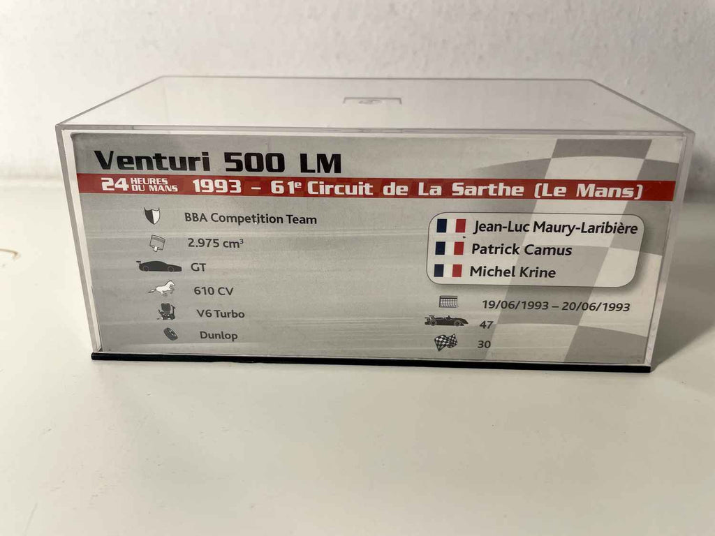 Venturi 500 LM różowy numer 92 - 24 godziny Le Mans 1993