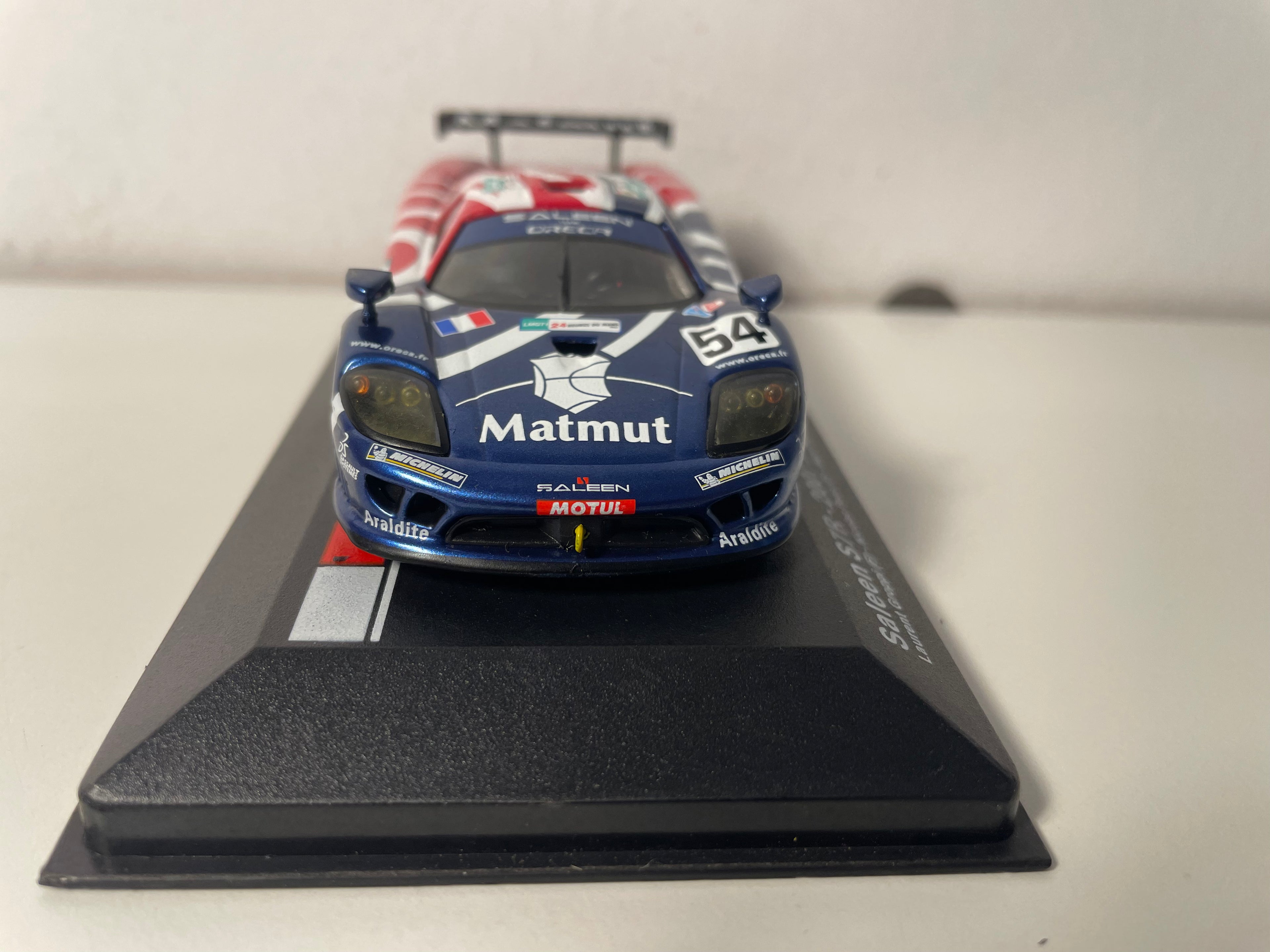 Saleen S7R Blau, Rot und Weiß Nummer 54 - 24 Stunden von Le Mans 2007