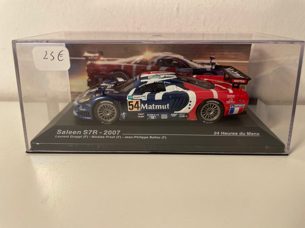 Saleen S7R Blau, Rot und Weiß Nummer 54 - 24 Stunden von Le Mans 2007