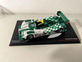 Porsche RS Spyder zielona i biała z szachownicą numer 31 - 24 godziny Le Mans 2009