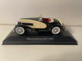 Duesenberg SSJ negra y beige de 1933 (automóvil americano)