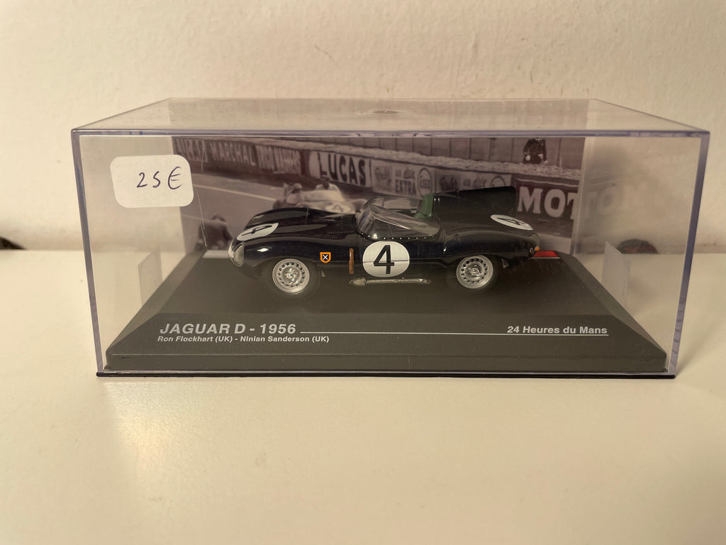 Jaguar D Dunkelblau Nr. 4 - 24 Stunden von Le Mans 1956