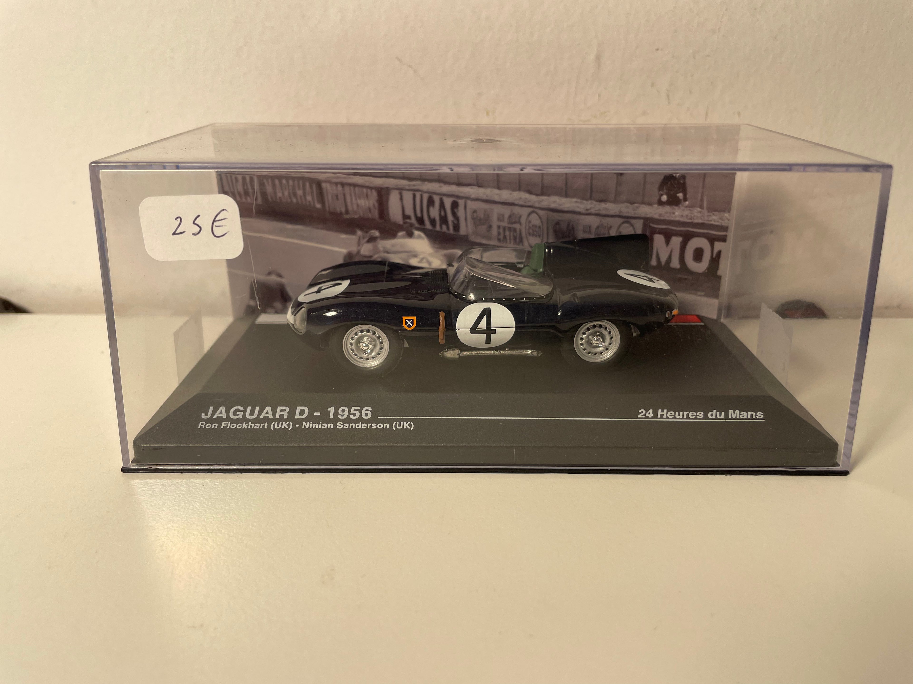 Jaguar D Dunkelblau Nr. 4 - 24 Stunden von Le Mans 1956