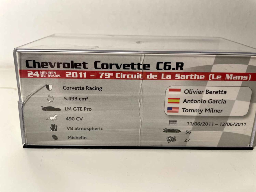 Chevrolet Corvette C6.R giel Nummer 73 - 24 Stonnen vum Le Mans 2011