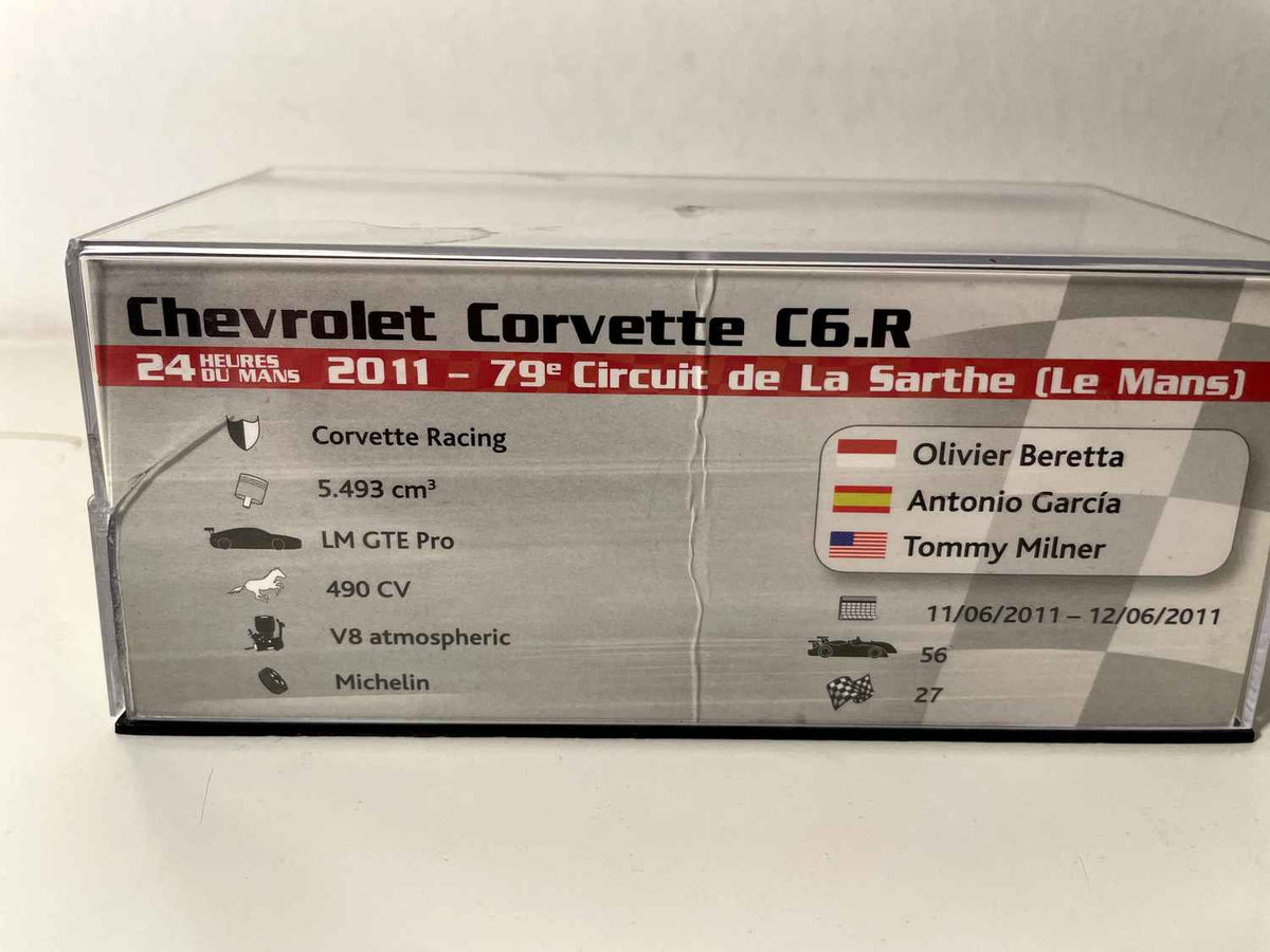 Chevrolet Corvette C6.R giel Nummer 73 - 24 Stonnen vum Le Mans 2011