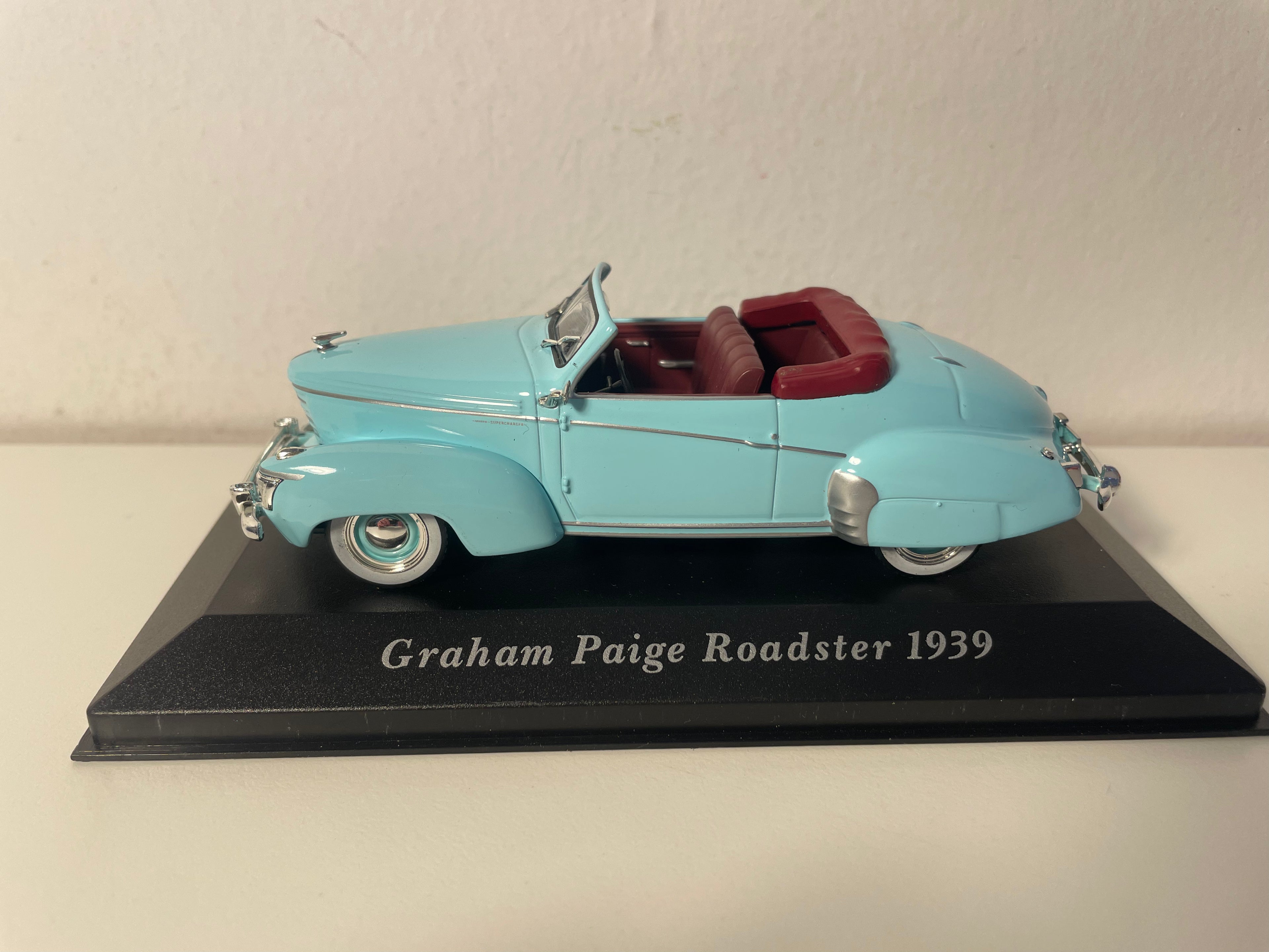 1939 Graham Paige Roadster Light Blue (American Car)