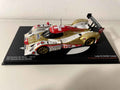 Lola B10/60 Coupe biały, czerwony i złoty numer 12 - 24 godziny Le Mans 2010