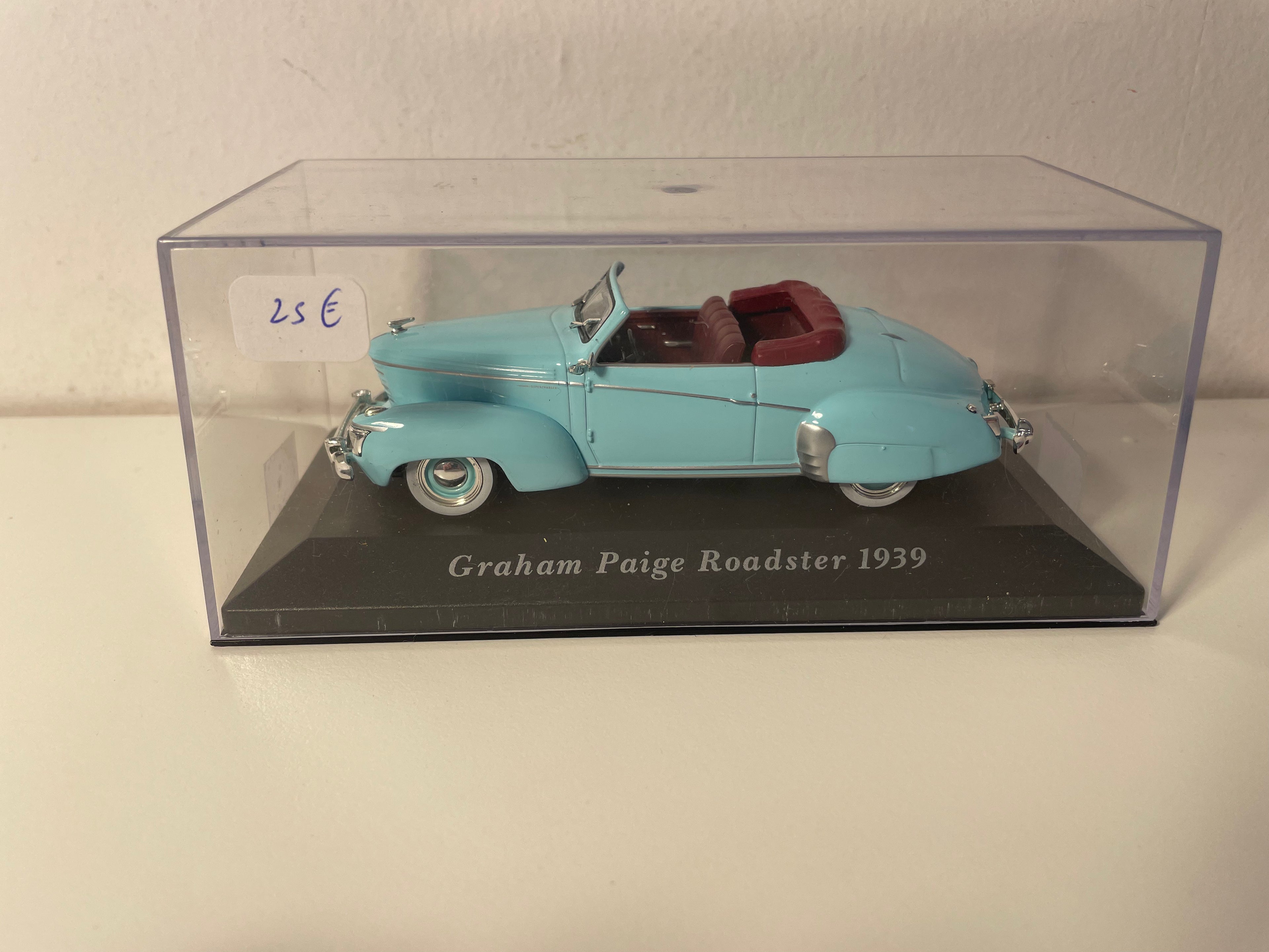1939 Graham Paige Roadster Light Blue (American Car)