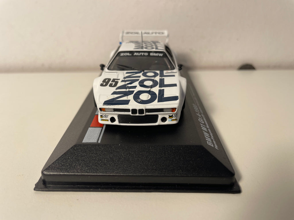 BMW M1 Gr.4 biała numer 95 - 24 godziny Le Mans 1980