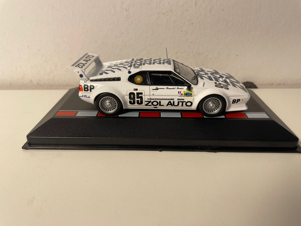 BMW M1 Gr.4 biała numer 95 - 24 godziny Le Mans 1980