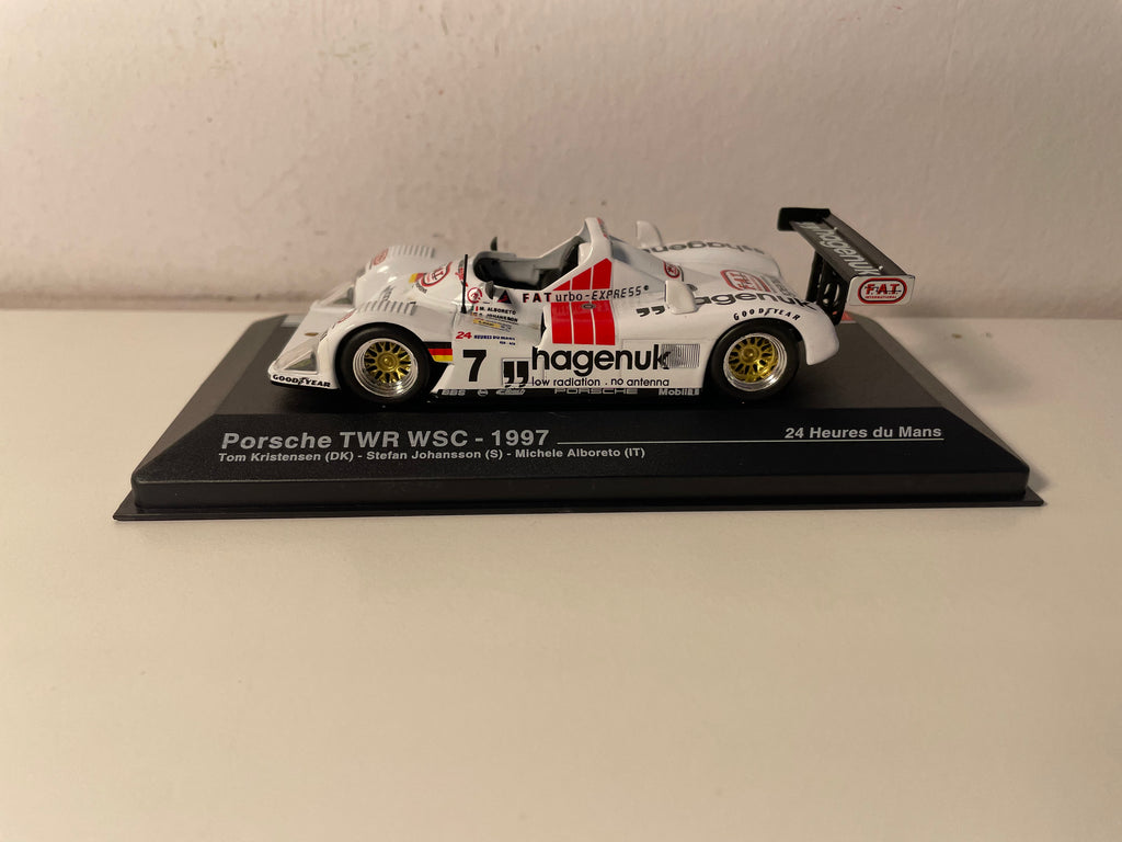 Porsche TWR WSC Blanche Nummer 7 (24 Stunden von Le Mans 1997)