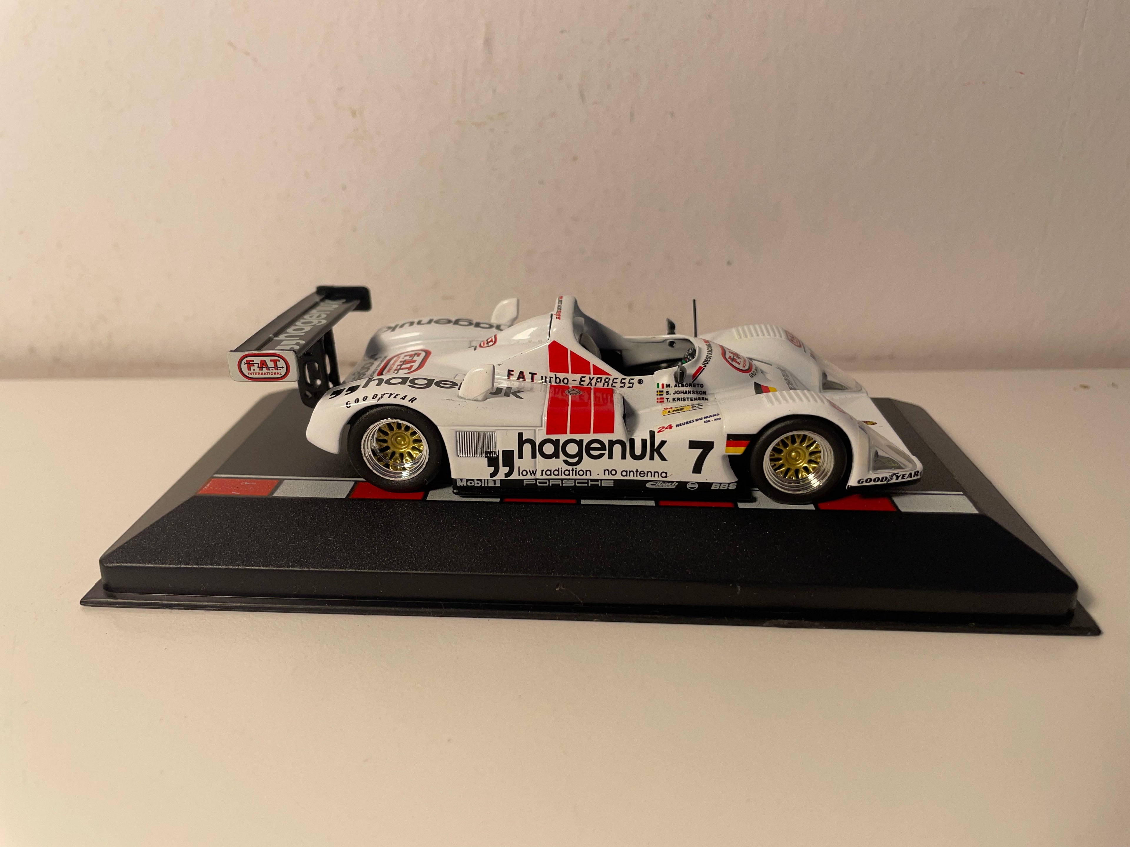 Porsche TWR WSC Blanche Nummer 7 (24 Stunden von Le Mans 1997)