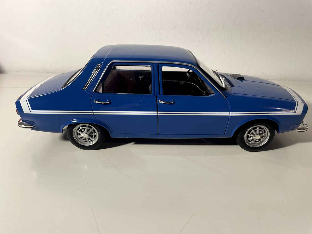 Renault 12 Gordini blau - Solido (1/18 Maßstab)