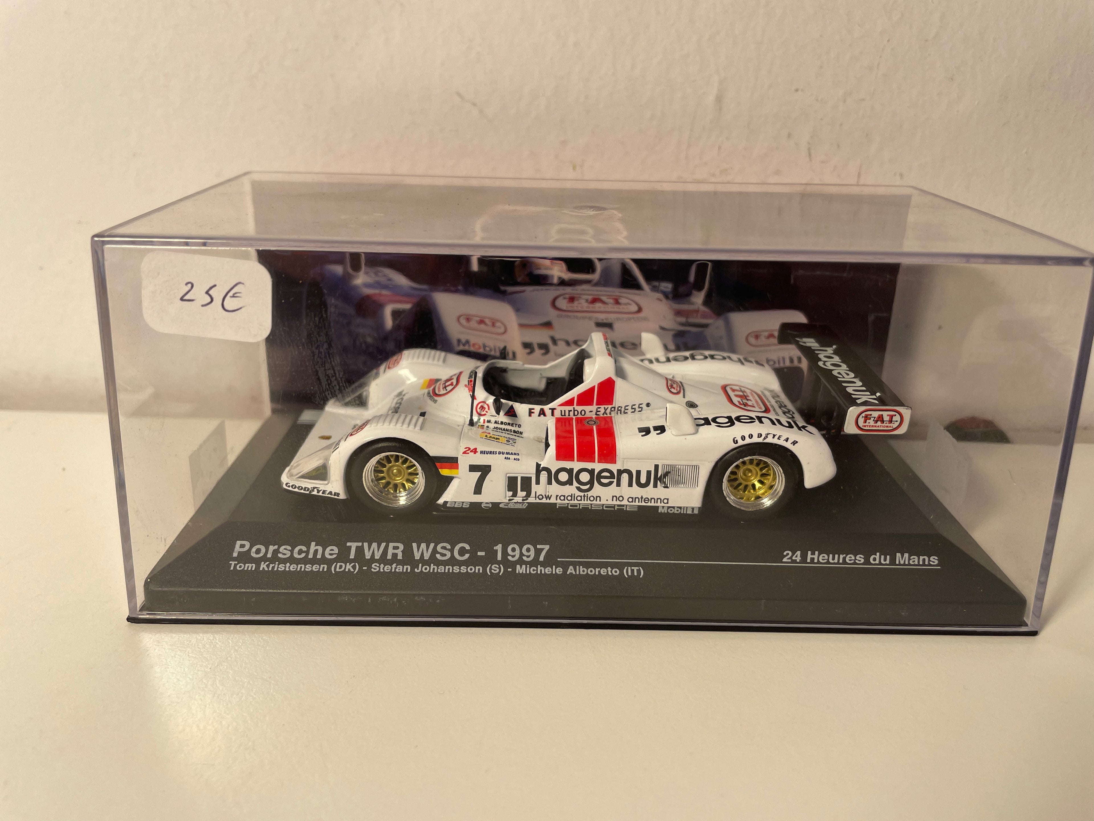 Porsche TWR WSC Blanche Nummer 7 (24 Stunden von Le Mans 1997)