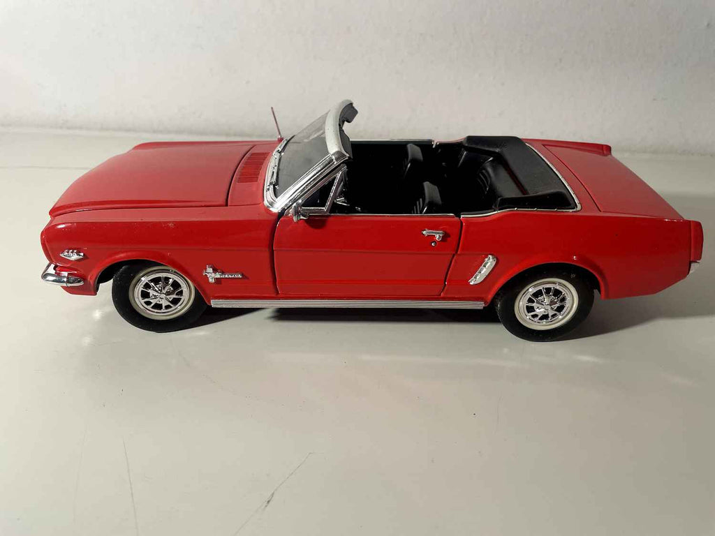 1964 Red Ford Mustang - Solido (1/18 Scale)
