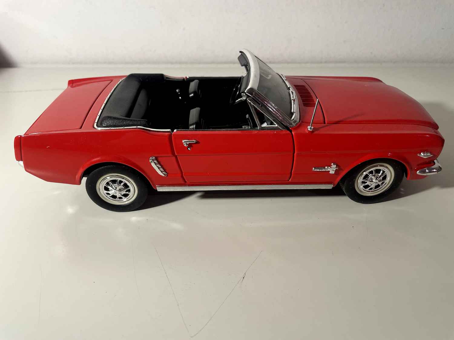 1964 Red Ford Mustang - Solido (1/18 Scale)