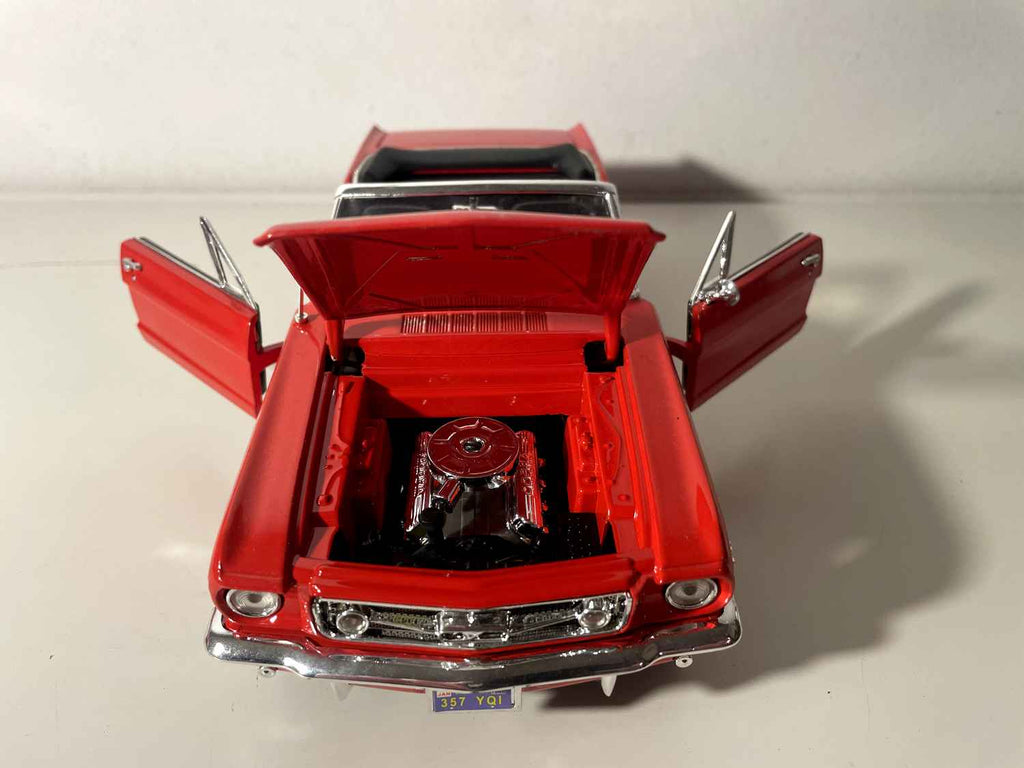 1964 Red Ford Mustang - Solido (1/18 Scale)