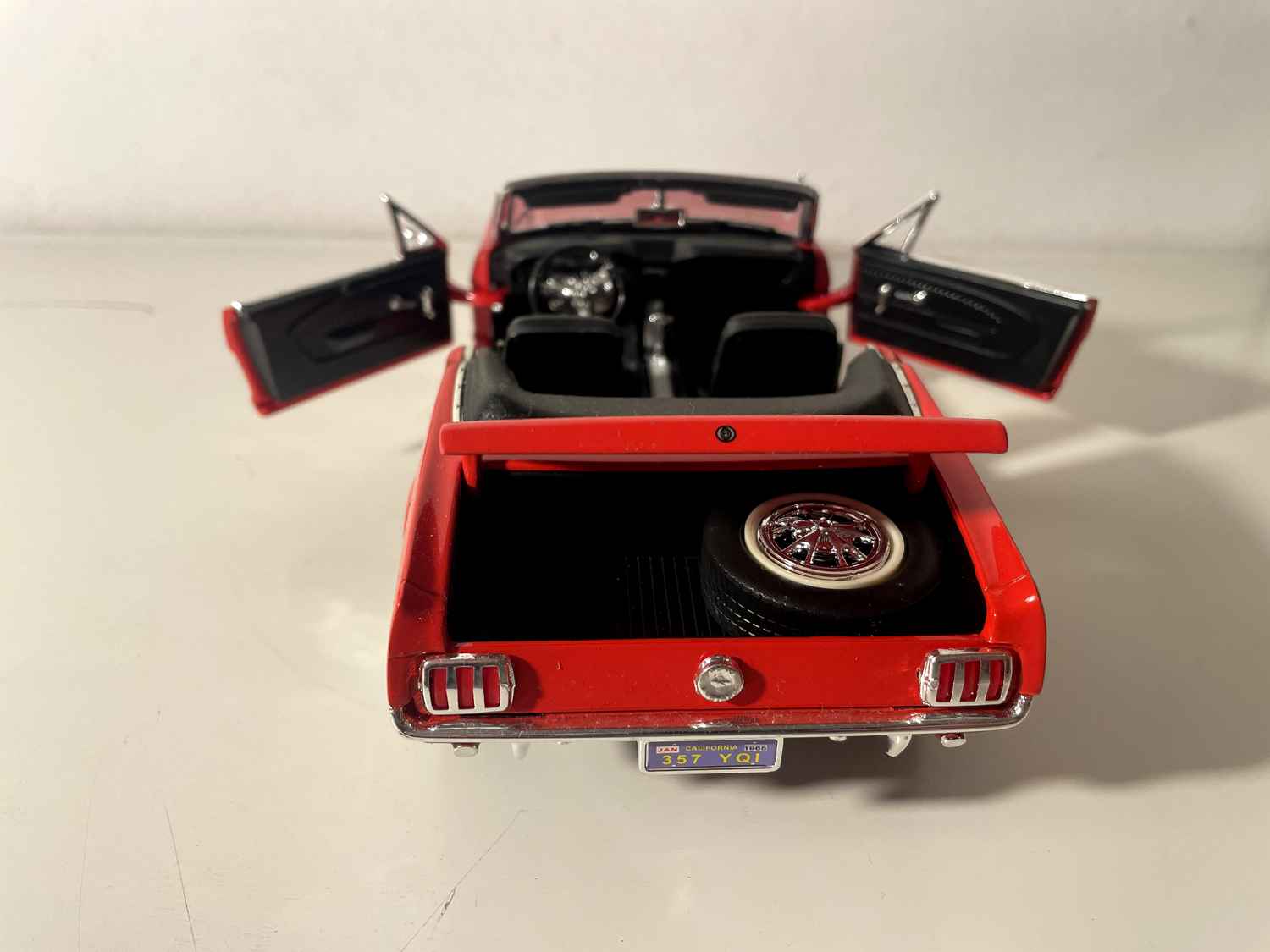 1964 Red Ford Mustang - Solido (1/18 Scale)