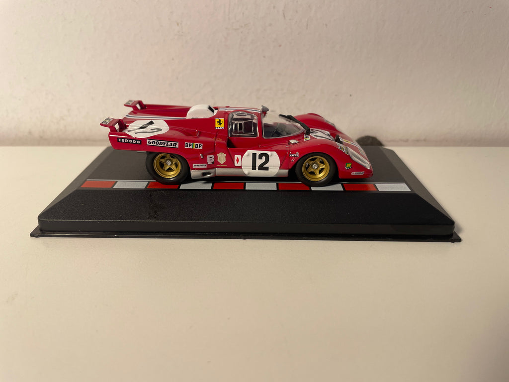 Ferrari 512M red number 12 - 24 Hours of Le Mans 1971