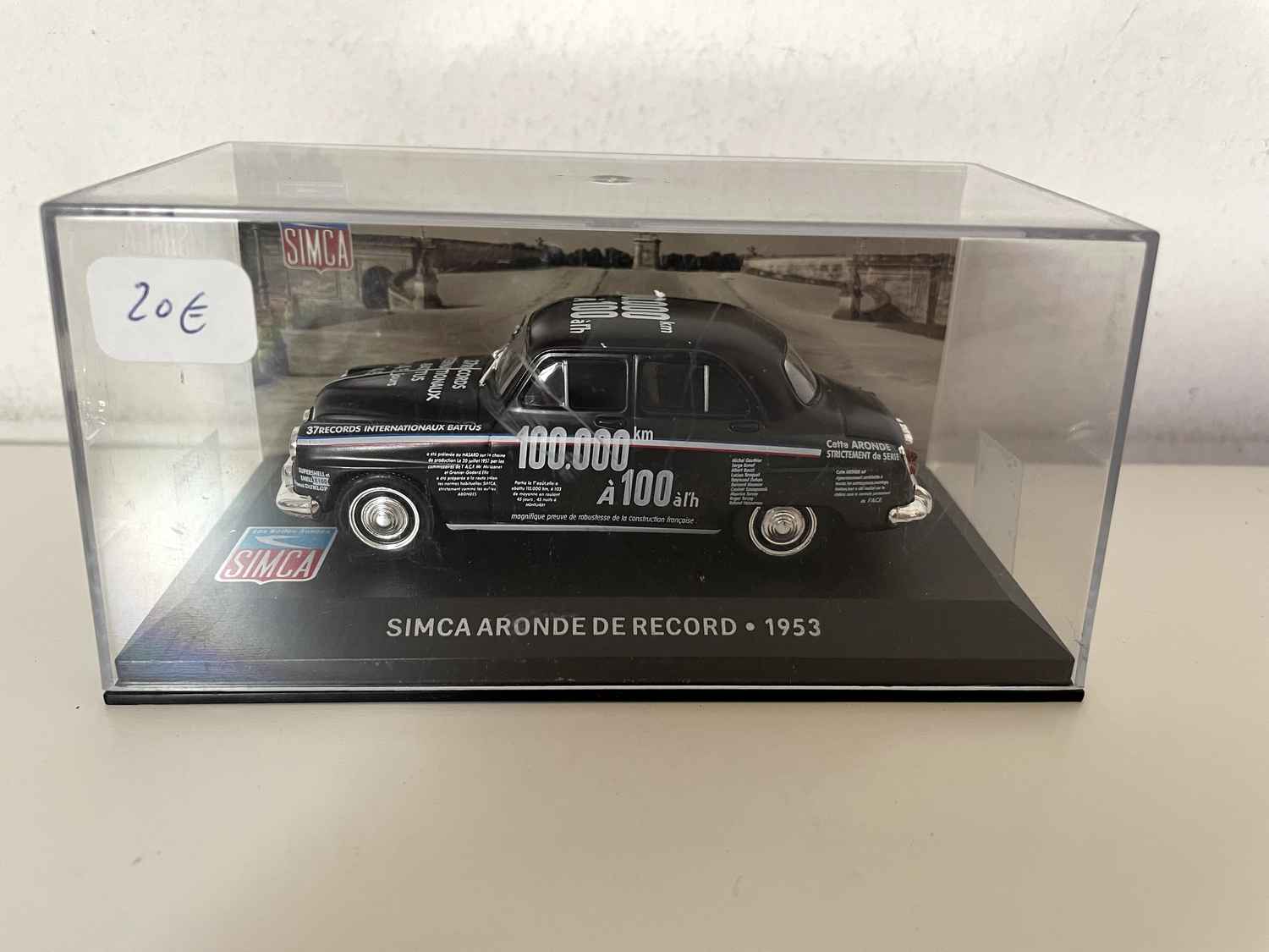 Disco negro SIMCA Aronde de 1953