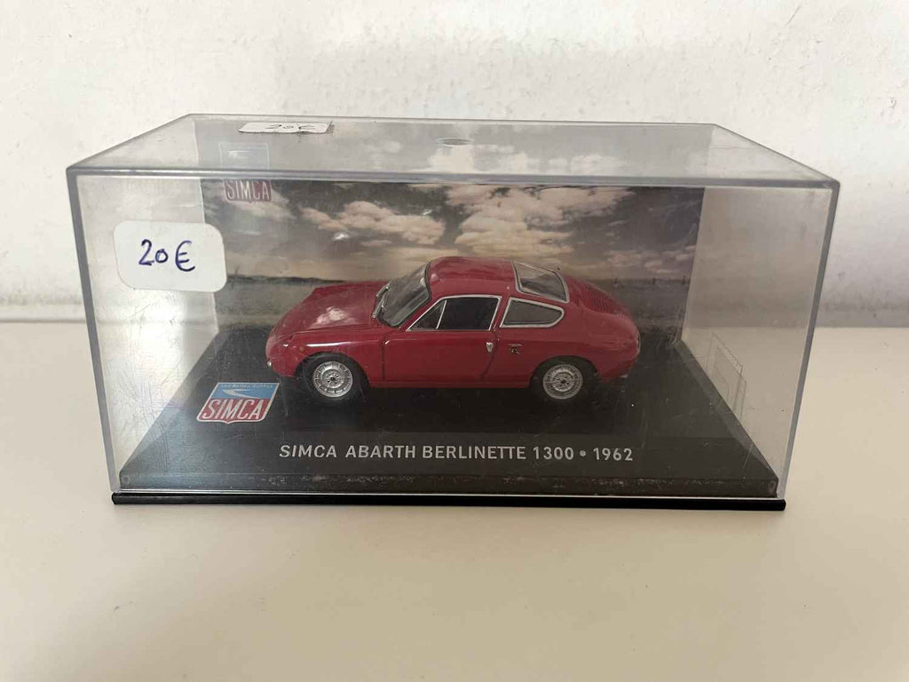 1962 SIMCA Abarth Berlinette 1300 rojo