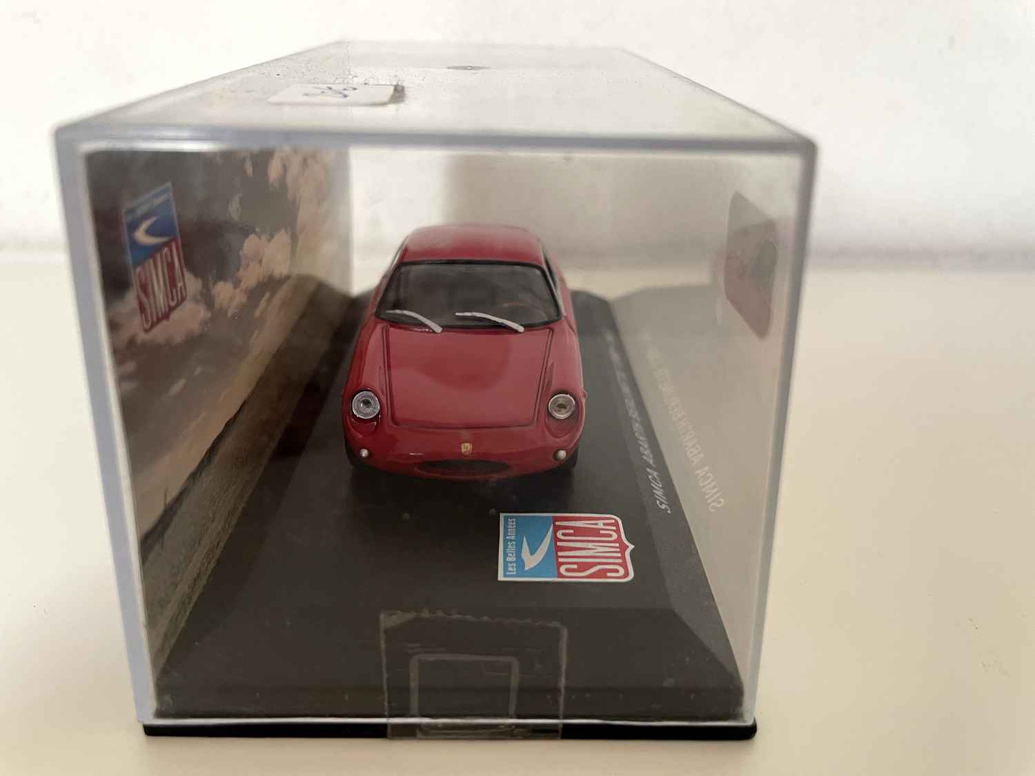 1962 SIMCA Abarth Berlinette 1300 rojo